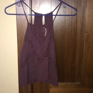 LA hearts cropped tank